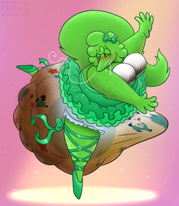 anthro arm_hair ballerina ballerina_shoes ballet blush bodily_fluids body_hair bottomwear bow_ribbon bra clothed clothing crossdressing dance_shoes dancewear dazed diaper diaper_boobs dress drooling erection erection_in_diaper excessive_feces feces footwear green_clothing green_dress hyper hyper_erection_under_clothes hyper_feces hyper_soiling hypnosis leg_hair looking_at_viewer male mind_control pointe_shoes saliva shoes skirt slightly_chubby smile smiling_at_viewer smirk smirking_at_viewer soiled_diaper soiling solo sparkles sparkling_clothing sparkling_dress tutu unclean_diaper underwear used_diaper mapimoo_(artist) nintendo pokemon remy_(jeremiahs) generation_5_pokemon oshawott pokemon_(species) squirmle hi_res