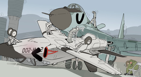 aircraft airplane blush bodily_fluids camo_body cum duo erection fellatio feral genital_fluids genitals jet leaking leaking_cum leaking_precum licking lying machine male male/male mechanical_penis mechanophilia motion_lines not_furry on_back oral outside penile penis penis_lick precum public sex sharp_teeth tapering_penis teeth tongue tongue_around_penis tongue_out vehicle wings mausass mig-27 mig-29 russian_aircraft_corporation_"mig" animate_inanimate human living_aircraft living_machine living_vehicle mammal 2025 colored digital_drawing_(artwork) digital_media_(artwork) hi_res shaded