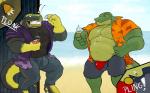 ! abs alligator beach belly biceps big_muscles bulge chubby claws clothing cocktail dinosaur drink duo gs huge_muscles ice_cream jeans male musclegut muscles open_mouth open_shirt pecs reptile scalie sea seaside sharp_teeth shirt shorts sound_effects standing tank_top teeth tight_clothing tyrannosaurus_rex underwear water zeke
Rating: Safe
Score: 1
User: unforget
Date: April 04, 2014