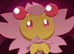 blush dynamax female genitals looking_down looking_upset low-angle_view plant pussy solo minami_(artist) nintendo pokemon cherrim elemental_creature flora_fauna generation_4_pokemon pokemon_(species) sunshine_form_cherrim hi_res