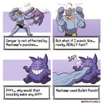 ambiguous_gender belt face_punch face_torture grey_body grey_skin head_torture humanoid_pointy_ears humor multi_arm multi_limb muscular punch purple_body purple_skin red_eyes smile teeth text katalystcomics math_lady nintendo pokemon generation_1_pokemon gengar machamp pokemon_(species) 1:1 comic digital_media_(artwork) english_text hi_res meme