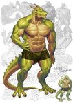 anthro black_bottomwear black_clothing black_shorts bottomwear clothing countershade_torso countershading green_body male muscular muscular_anthro muscular_arms muscular_male nipples pecs shorts solo tail vein veiny_muscles ymskk european_mythology mythology dragon mythological_creature mythological_scalie scalie western_dragon hi_res