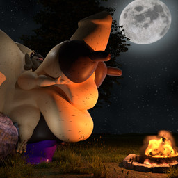 3d_background abdominal_bulge anthro areola bald big_breasts big_butt big_nipples big_vulva black_lips black_nose breasts brown_nipples bulge butt campfire deep_navel detailed_background detailed_bulge dildo elderly elderly_anthro elderly_female female genital_outline genitals grass hairy hairy_body hairy_breasts hairy_legs hand_on_breast holding_breast huge_breasts huge_butt huge_hips hyper hyper_butt hyper_dildo hyper_genitalia hyper_hips hyper_vulva light lips log long_nipples looking_pleasured moon morbidly_obese morbidly_obese_anthro morbidly_obese_female navel nipples nude obese obese_anthro obese_female open_mouth outside overweight overweight_anthro overweight_female penetration penis_outline plant ridiculous_fit riding_dildo sex_toy sitting sitting_on_log solo tan_body tan_skin thick_thighs tongue tongue_out vulva wide_hips wilderness wood adri164 mary_mabuff canid canine canis domestic_dog mammal molosser pug small_molosser toy_dog 1:1 3d_(artwork) absurd_res colored detailed digital_drawing_(artwork) digital_media_(artwork) hi_res lighting mixed_media shaded