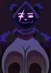 big_breasts breasts female meme_face toonarscontent epic_games fortnite roblox_man_face raven_team_leader bear mammal absurd_res bust_portrait hi_res meme portrait