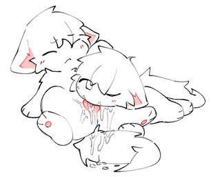 arm_support backward_arm_support blush blush_lines bodily_fluids cheek_tuft cum cum_on_self cum_on_tail duo eyes_closed facial_tuft fellatio female female_feral female_on_feral female_penetrated feral feral_on_feral feral_penetrated feral_penetrating feral_penetrating_feral fur fur_tuft genital_fluids genitals head_tuft male male/female male_feral male_on_feral male_penetrating male_penetrating_female monotone_body monotone_fur one_eye_closed oral oral_penetration paws penetration penile penile_penetration penis penis_in_mouth pink_penis quadruped sex simple_background sitting tail three-quarter_view tuft white_background white_body white_fur kirichiiii felid feline mammal 2024 digital_drawing_(artwork) digital_media_(artwork) spot_color