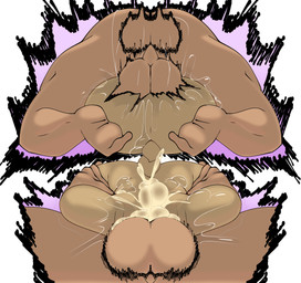 anal anal_penetration anthro anthro_penetrated balls big_balls big_butt bodily_fluids breed breeding_slave butt cum cum_in_ass cum_inside cumming_while_penetrating duo ejaculation from_front_position fur genital_fluids genitals huge_balls human_on_anthro human_penetrated human_penetrating human_penetrating_anthro humanoid_genitalia interspecies male male/male male_penetrated male_penetrating male_penetrating_male mating_press nude orgasm penetration penile penile_penetration penis sex simple_background tail thick_thighs wide_hips woopyy one_piece tony_tony_chopper deer human mammal new_world_deer reindeer absurd_res comic digital_media_(artwork) hi_res