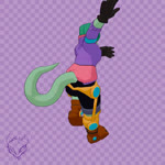 anthro clothed clothing female footwear gloves green_body green_hair hair handwear looking_at_viewer shoes slippers solo yellow_sclera dragon_audi bomb_rush_cyberfunk cavemanon_studios i_wani_hug_that_gator olivia_halford baryonyx dinosaur prehistoric_species reptile scalie spinosaurid theropod 1:1 360_fov 3d_(artwork) animated digital_media_(artwork) no_sound short_playtime webm