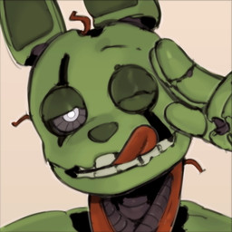 anthro fingers glistening_eyelids joints lidded_eyes machine male one_eye_closed rabbit_ears solo teeth tongue tongue_out white_eyes wink wire kogito five_nights_at_freddy's five_nights_at_freddy's_3 scottgames springtrap_(fnaf) animatronic lagomorph leporid mammal rabbit robot 1:1 2023 digital_media_(artwork) hi_res