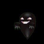 ambiguous_gender black_body black_skin floating not_furry retro smile solo patt-ytto nintendo pokemon ghost pokemon_tower_ghost spirit 1:1 3d_(artwork) animated digital_media_(artwork) loop pixel_(artwork) pixel_animation portrait short_playtime