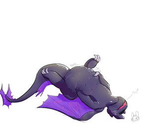 anthro belly big_belly bloated feederism feeding lying male moan on_back open_mouth solo vore wax_(fury) zubastik dreamworks european_mythology how_to_train_your_dragon mythology toothless dragon fury_(httyd) mythological_creature mythological_scalie night_fury scalie western_dragon hi_res