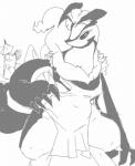 dragon female legendary_pokémon maid maid_uniform monochrome nintendo pokémon shamelesss video_games yveltal
Rating: Safe
Score: 3
User: Juni221
Date: October 04, 2013