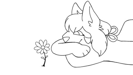 3_tails abdominal_bulge accessory belly belly_swaying blinking bodily_fluids bow_ribbon breathing churn churning climbing_into_mouth digested digestion digestion_noises digestion_sequence duo escape_attempt eyeliner female feral flower fur hair hair_accessory hair_bow hair_ribbon happy inside_stomach internal looking_at_flower looking_at_object looking_at_plant looking_down looking_pleasured looking_up lying makeup male male/female multi_tail on_front paw_imprint paws plant reformation ribbons rumbling_stomach sad sleeping sound_effects stomach_acid struggling swallowing tail tail_motion tailwag tired tongue vore walk_cycle walking kit'nwoolf sound_warning canid canine canis fox mammal wolf animated long_playtime sound webm