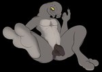 anthro anus balls butt butt_from_the_front darkened_balls darkened_genitalia darkened_penis feet flaccid foot_fetish foreskin genitals humanoid_genitalia humanoid_penis looking_at_viewer male mandibles nude penis sitting solo unretracted_foreskin budge_(artist) halo_(series) microsoft xbox_game_studios alien sangheili alpha_channel hi_res