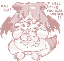 3_toes anthro big_breasts big_clitoris breasts clitoris dialogue fangs feet female genitals group hair hair_over_eyes happy holding_another holding_character kemono larger_anthro larger_female laugh navel nude nude_anthro nude_female one_eye_closed open_mouth open_smile overweight overweight_anthro overweight_female rat_tail simple_background sitting size_difference smaller_anthro smaller_female smile solo tail teeth text toes trio vulva white_background wings petday mythology dragon mammal mouse murid murine mythological_creature mythological_scalie rodent scalie 2026 digital_drawing_(artwork) digital_media_(artwork) english_description english_text hi_res monochrome