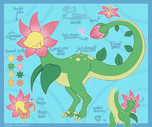animal_genitalia bodily_fluids butt claws cloaca cloaca_juice cloaca_juice_drip drooling eyeless female feral genital_fluids genitals jagged_mouth leaf leaf_arms long_tongue nectar petals pheromones plant pubic_boot raised_tail saliva sickle_claw slime solo tail toe_claws tongue vertical_cloaca anojaa conditional_dnp fleur_(anojaa) dinosaur dromaeosaurid elemental_creature flora_fauna prehistoric_species reptile saurischian scalie theropod hi_res model_sheet multiple_images