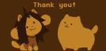 :3 duo female feral male tail tail_motion tailwag text temmie_chang undertale undertale_(series) annoying_dog_(undertale) temmie_(undertale) canid canine canis domestic_dog mammal tem animated digital_media_(artwork) english_text monochrome pixel_(artwork) pixel_animation sepia short_playtime