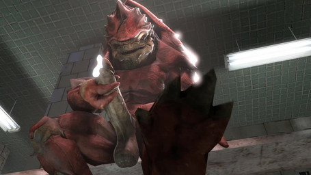 balls bodily_fluids cum feet foot_focus genital_fluids genitals gym inside locker looking_at_viewer male masturbation penile penile_masturbation penis shower solo toe_wiggle mietere bioware electronic_arts mass_effect urdnot_wrex alien krogan 16:9 2017 3d_(artwork) 3d_animation animated digital_media_(artwork) loop no_sound short_playtime video widescreen
