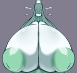 anthro big_breasts breasts celesteela female generation_7_pokemon hi_res huge_breasts hyper hyper_breasts hyper_nipples inverted_nipples nintendo nipples obscured_eyes petronoise pokemon pokemon_(species) puffy_nipples simple_background solo ultra_beast