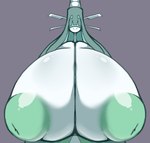 anthro areola big_areola big_breasts big_nipples breasts female huge_areola huge_breasts huge_nipples hyper hyper_areola hyper_breasts hyper_nipples inverted_nipples nipple_dip nipples obscured_eyes puffy_areola puffy_nipples simple_background solo petronoise nintendo pokemon celesteela generation_7_pokemon pokemon_(species) ultra_beast hi_res