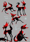 antlers feral feralized horn male sharp_teeth solo teeth yellow_teeth amaurufu hazbin_hotel zoophobia alastor_(hazbin_hotel) deer mammal absurd_res hi_res