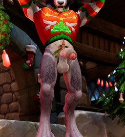 anthro balls bottomless bottomless_male clothed clothing erection foreskin fur genitals green_eyes grey_body grey_fur humanoid_genitalia humanoid_penis inside male nude penis solo nuber blizzard_entertainment warcraft canid canine canis mammal werecanid werecreature wolf worgen 3d_(artwork) absurd_res digital_media_(artwork) hi_res