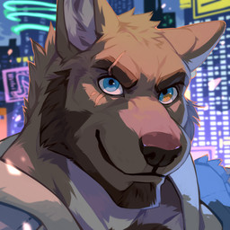 anthro beard blue_clothing blue_eyes blue_topwear brown_beard brown_body brown_facial_hair brown_fur brown_nose building city closed_smile clothed clothing detailed_background facial_hair fur glistening glistening_eyes head_tuft looking_at_viewer male mouth_closed multicolored_eyes orange_eyes outside smile solo topwear tuft two_tone_eyes unsigned corzh77 nick_grant canid canine canis domestic_dog mammal 1:1 absurd_res bust_portrait detailed hi_res icon portrait