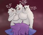 3_heads anthro big_breasts breasts duo female female_pred imminent_vore male multi_head text vore powerfulcrumpets european_mythology greek_mythology mythology apollo ruby_(powerfulcrumpets) canid canid_demon canine cerberus demon hellhound mammal mythological_canine mythological_creature 6:5