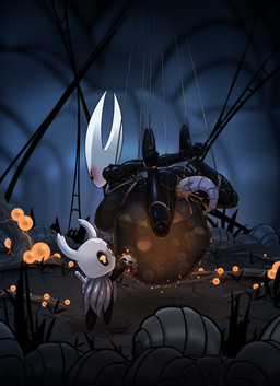 2_horns ambiguous_gender bdsm belly big_belly big_breasts birth blush bondage bound breasts breeding_slave corruption duo female genitals glowing_womb holidays horn live_birth magic pregnant questionable_consent suspension suspension_bondage translucent translucent_body vaginal_birth vulva papa_soul halloween hollow_knight_(franchise) team_cherry hornet_(hollow_knight) the_infection_(hollow_knight) the_knight_(hollow_knight) arthropod infected_(species) vessel_(species) digital_media_(artwork) hi_res incest_(lore) sibling_(lore)