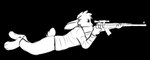 aiming_gun anthro barefoot bottomwear clothed clothing feet floppy_ears fully_clothed gun hindpaw holding_gun holding_object holding_ranged_weapon holding_weapon lop_ears male pants paws ranged_weapon scut_tail shirt short_tail simple_background solo tail topwear transparent_background weapon cloudpie conditional_dnp domestic_rabbit lagomorph leporid lop_rabbit mammal oryctolagus rabbit 2022 alpha_channel black_and_white clip_studio_paint_(artwork) digital_drawing_(artwork) digital_media_(artwork) full-length_portrait monochrome portrait sketch