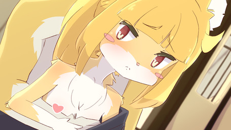 ambiguous_penetration anthro arm_around_waist blinking blush duo female female_penetrated heart_censor heart_symbol loli looking_at_viewer male male/female male_penetrating male_penetrating_female nude offscreen_penetration on_lap penetration sex sitting_on_lap size_difference young young_anthro aogitsune_jitto canid canine fox mammal 16:9 2020 animated animated_png censored loop widescreen