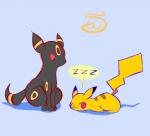 ambiguous_gender eeveelution nintendo pcred566 pikachu pokémon sleeping umbreon video_games
Rating: Safe
Score: 0
User: Hyper_Beam
Date: April 23, 2014