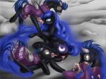 2014 anal anal_penetration animal_genitalia anus balls blue_eyes blush cum cum_in_mouth cum_in_pussy cum_inside cutie_mark equine eyes_closed female feral friendship_is_magic group hair hooves horn horsecock lesbian licking long_hair lying male mammal my_little_pony nightmare_moon_(mlp) on_side oral oral_sex pegasus penetration penis pussy sex shadowbolts_(mlp) straight teats theflankbank tongue vaginal vaginal_penetration winged_unicorn wings
Rating: Explicit
Score: 16
User: lemongrab
Date: April 22, 2014