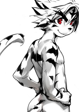 male solo vu06 onmyou_taisenki kogenta_(onmyou_taisenki) felid mammal pantherine tiger