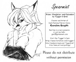 anthro breasts candy candy_cane cleavage clothed clothing dessert female food food_fetish gloves_(marking) greeting licking markings solo suggestive suggestive_food text tongue tongue_out tygger canid canine fox mammal english_text half-length_portrait monochrome portrait url