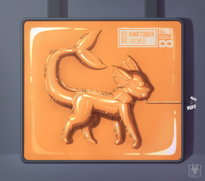 ball_gag bdsm bound feral gag gag_outline gagged latex long_term male sensory_deprivation tail trapped vacuum_bed n1k0 nintendo pokemon eeveelution generation_1_pokemon pokemon_(species) vaporeon hi_res