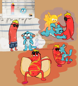 animal_genitalia anthro bathing bisexual blush cloaca cloacal cloacal_fingering cloacalingus duo embarrassed eyewear eyewear_only female fingering food food_fetish food_play genitals group hot_dog_bun in_shower inside ketchup licking male male/female male/male mustard nude oral sex sheath showering showering_together sunglasses sunglasses_only tongue trio young chimeracocks cartoon_network the_amazing_world_of_gumball gumball_watterson hot_dog_guy_(tawog) penny_fitzgerald animate_inanimate fairy felid feline hybrid lagomorph leporid mammal rabbit absurd_res hi_res sketch_page