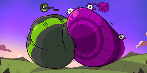 aircraft airship evil_grin grass hyper hyper_inflation inflation machine motion_lines plant smile sunrise tree vehicle guffindoesart bloons_tower_defense ninja_kiwi big_airship_of_doom zeppelin_of_mighty_gargantuaness living_aircraft living_machine living_vehicle 2025 2:1 hi_res