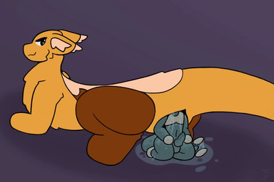 anthro duo embarrassed embarrassed_horny female feral genitals heartbeat internal internal_vaginal living_insertion_play male male/female male_prey penis slime unbirthing vaginal vore vulva willing_prey conditional_dnp muneamp jewish_mythology mythology mune_(muneamp) sol_(muneamp) arthropod insect lepidopteran moth mythological_creature mythological_golem zorgoia 2d_animation 3:2 animated huge_filesize long_playtime sound video