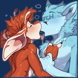 5_fingers antennae_(anatomy) anthro arm_grab athletic athletic_anthro athletic_male blue_body blue_fur blue_tongue blush blush_lines bodily_fluids chest_grab claws dipstick_antennae duo ears_down eyes_closed finger_claws fingers fur male multicolored_antennae multicolored_body multicolored_fur outline pink_tongue pivoted_ears red_body red_fur saliva saliva_string simple_background telegram_sticker tongue transparent_background two_tone_body two_tone_fur white_body white_fur white_outline inno-sjoa disney lilo_and_stitch fan_character ferlo ych_(character) alien experiment_(lilo_and_stitch) 1:1 alpha_channel digital_drawing_(artwork) digital_media_(artwork)