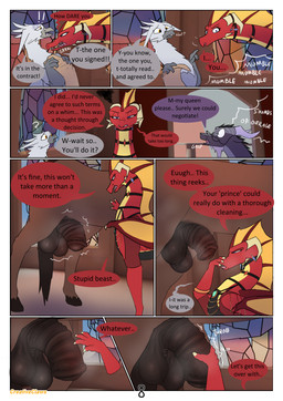 animal_genitalia animal_penis balls bestiality church clothed clothed_feral clothing detailed_background dialogue equine_genitalia equine_penis female feral fur genitals group horn jewelry male male/female musk necklace penis scroll smelly speech_bubble tail text tongue touching_penis wings creativeclaws mythology avian dragon equid equine gryphon horse mammal mythological_avian mythological_creature mythological_scalie scalie absurd_res comic digital_media_(artwork) english_text hi_res