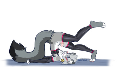 animal_genitalia anthro arm_warmers armwear autofellatio bell bell_collar blue_eyes blush bodily_fluids bottomless bottomless_anthro bottomless_male butt caught caught_in_the_act claws clothed clothing collar dipstick_ears dipstick_tail dipstick_toes ear_markings erection eyewear fellatio femboy fluffy fluffy_tail fur genital_fluids genitals glasses grey_body hair leg_warmers legwear looking_at_viewer lying male markings masturbation multicolored_ears on_back open_mouth oral oral_masturbation penile penile_masturbation penile_spines penis pink_nose raised_leg saliva saliva_on_penis saliva_string sex simple_background solo spots spotted_markings stockings stretching tail tail_markings thigh_highs tuft yoga yoga_top scarlet-frost nixuelle domestic_cat egyptian_mau felid feline felis mammal 2025 digital_media_(artwork) hi_res