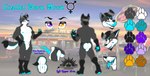 50s_attire anthro athletic balls black_body black_fur black_hair black_markings black_nose black_spots blue_body blue_claws blue_cum blue_eyes blue_fur blue_inner_nose blue_insides blue_markings blue_nipples blue_pawpads blue_penis blue_pussy blue_tongue bodily_fluids claws colored_cum countershade_legs countershade_neck countershade_tail countershade_torso countershading cum cyanotic_epithelium dipstick_ears dipstick_tail ear_markings flavored_cum forked_tongue fur gender_symbol genital_fluids genitals grey_body grey_fur hair heterochromia intersex leg_markings lgbt_pride male maleherm markings multicolored_ears nipples open_mouth pawpads penis piercing pompadour populuxe pride_colors pussy socks_(marking) solo spots symbol tail tail_markings teeth text tongue tongue_piercing transgender_pride_colors transgender_symbol unusual_bodily_fluids unusual_cum unusual_genital_fluids white_body white_countershading white_inner_ear white_markings yellow_eyes castielmoon canid canine canis mammal wolf absurd_res english_text hi_res model_sheet trans_(lore) trans_man_(lore)