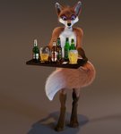 alcohol anthro beer beverage brown_background female simple_background solo titord fox_girl_(ruaidri) canid canine fox mammal 3d_(artwork) digital_media_(artwork) hi_res