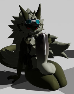 ambiguous_fluids angry anthro balls big_balls big_penis bodily bodily_fluids cum erection foreskin genital_fluids genitals gesture hand_gesture huge_balls huge_penis humanoid_genitalia humanoid_penis leaking leaking_cum male middle_finger penis penis_over_thigh solo cadberry flage novabeast invalid_tag hi_res
