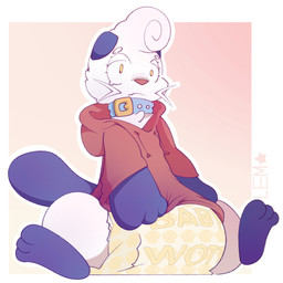 3_fingers 3_toes ambiguous_gender anthro beaver_tail blue_body blue_collar blue_ears blue_fur blue_tail blush blush_lines clean_diaper clothed clothing clothing_pull collar curled_fur diaper eyelashes feet fingers frown fur head_tuft leg_markings markings multicolored_body multicolored_fur narrowed_eyes pink_nose red_clothing red_sweater red_topwear simple_background sitting sitting_on_diaper socks_(marking) solo sweater sweater_pull tail text text_on_diaper three-quarter_view toes topwear topwear_pull tuft two_tone_body two_tone_fur wearing_diaper whiskers white_body white_eyelids white_fur white_whiskers typhy nintendo pokemon lem_(typhy) dewott generation_5_pokemon pokemon_(species) 1:1 2021 english_text full-length_portrait hi_res portrait