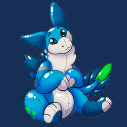 blue_body blue_eyes chibi inflatable mouth_closed paws pool_toy simple_background sitting solo tail transparent_background wings symrea mythology animate_inanimate dragon living_inflatable mythological_creature mythological_scalie scalie 1:1 2022 alpha_channel hi_res