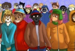 alternate_species anthro clothed clothing female furrification group hat headgear headwear male smoking jailbird comedy_central south_park christophe_the_mole clyde_donovan craig_tucker damien_thorn eric_cartman gregory_of_yardale jimmy_valmer kenneth_mccormick kyle_broflovski leopold_stotch pip_pirrup stanley_marsh timmy_burch tolkien_black tweek_tweak wendy_testaburger beagle bird_dog canid canine canis cocker_spaniel domestic_dog hunting_dog mammal mastiff molosser rottweiler scent_hound spaniel 2009 digital_drawing_(artwork) digital_media_(artwork) shaded soft_shading