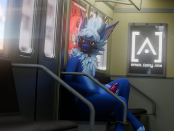 animal_genitalia animal_penis anthro blue_body blue_fur blue_hair body_hair chest_fur chest_hair chest_tuft digitigrade ear_piercing ear_ring erection exhibitionism eyewear finger_on_penis fingers fluffy fluffy_ears fluffy_hair fur genitals glasses hair halter hand_on_penis horn male multicolored_body multicolored_fur multicolored_hair neck_tuft nude penis piercing public public_erection public_nudity public_transportation rapid_transit ring_piercing sitting solo subway tuft wearing_glasses malikproto nardoiri_(modeler) mythology malik_(malikproto) dragon furred_dragon furred_scalie mythological_creature mythological_scalie nardoragon scalie 2025 3d_(artwork) 4:3 absurd_res blender_(artwork) digital_media_(artwork) hi_res