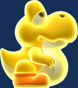 ambiguous_gender clothing feral footwear glowing glowing_baby_yoshi relaxing shoes simple_background sitting solo transparent_background yellow_body yellow_eyes unknown_artist mario_bros nintendo yoshi alpha_channel