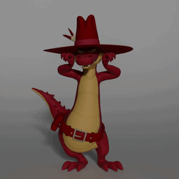 anthro belt belt_buckle belt_pouch buckle clothing dancing hat hat_only headgear headgear_only headwear headwear_only male mostly_nude red_body red_scales scales smug smug_face solo yellow_underbelly henrycharizardboi caramelldansen henry_(henrycharizardboi) alligator alligatorid crocodilian reptile scalie 1:1 animated meme